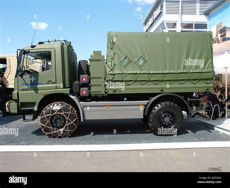 Mercedes Benz Atego X In Eurosatory Military Exibition