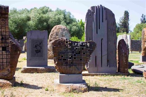 Giardino Sonoro Di Pinuccio Sciola La Voce E La Musica Delle Pietre