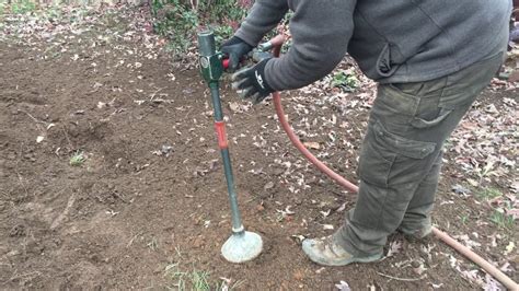 Air Spade Vertical Mulching Youtube