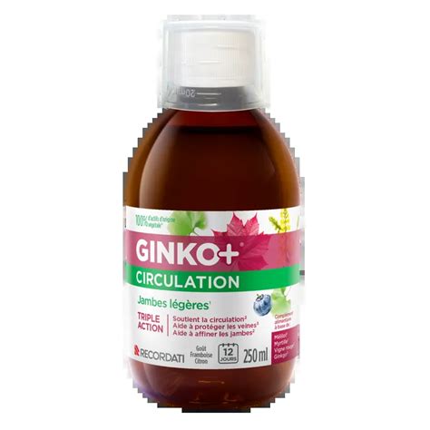 Ginko Circulation Jambes Lourdes Bouchara Recordati Compl Ment