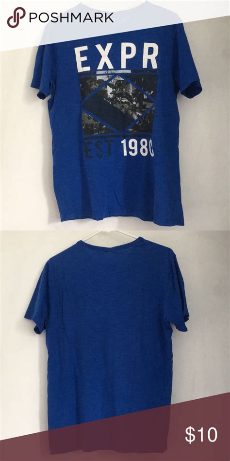 Royal Blue Graphic Tee