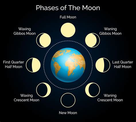 Moon: Natural Satellite, Movement & Phases