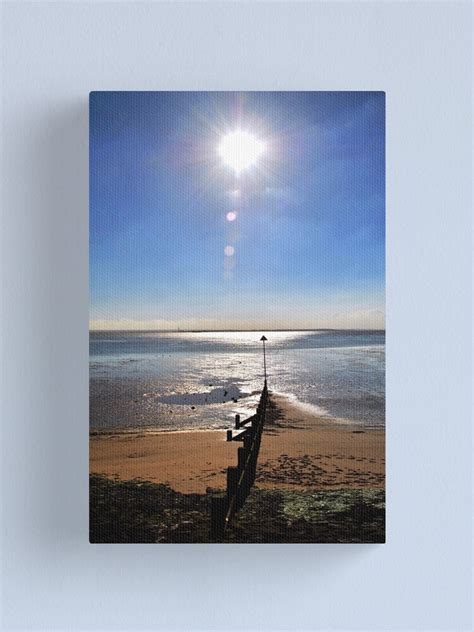 Three Shells Beach Southend On Sea Essex England Canvas Print For