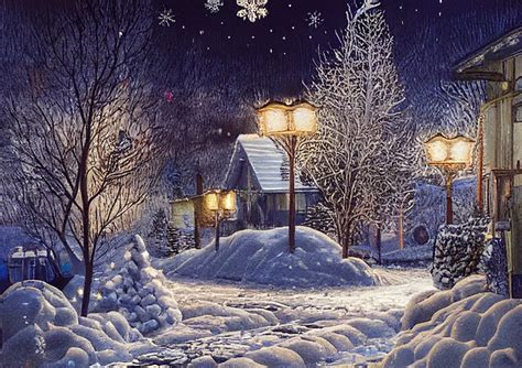 Christmas Eve Snow - Free photo on Pixabay - Pixabay