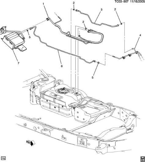 Chevy Uplander Evap System Diagram