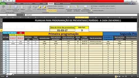 Exemplo Plano De Manuteno Preventiva