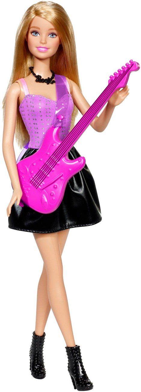 Barbie Quiero Ser Estrella De Rock Mu Eca Y Accesorios Mattel Cfr