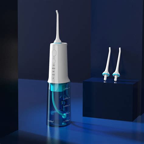 Rechargeable FDA Smart Water Flosser Four Water Pressure Modes With ...