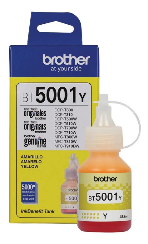 Kit De 4 Tintas Originales Brother Bt d60bk Bt5001 c m y Envío gratis