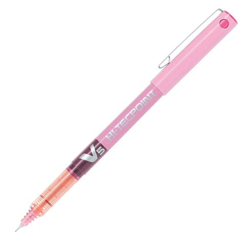 Pilot Hi Tecpoint Rollerball Pen V Pink Extra Fine Mm Grand Toy