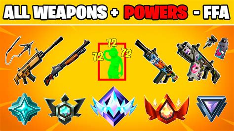 CHAPTER 5 WEAPONS FREE FOR ALL 8562-6479-3851 by backpackjnr - Fortnite ...