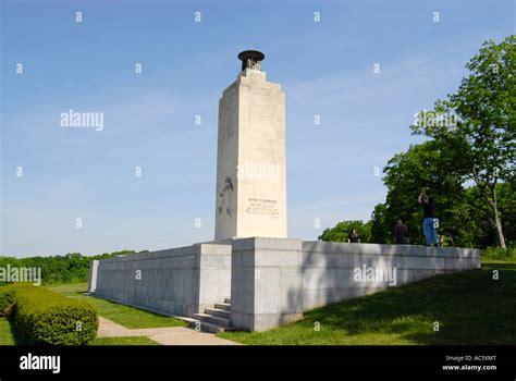 Eternal Light Peace Memorial At The Gettysburg National Battlefield