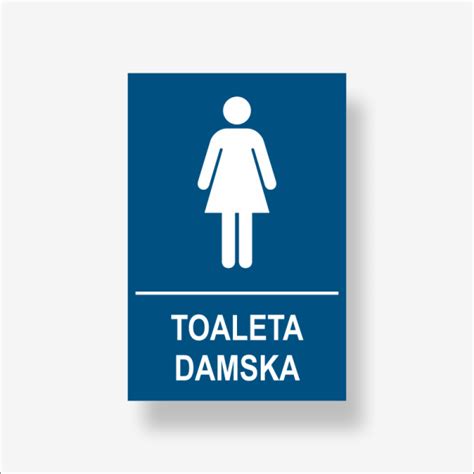 Toaleta Damska Tabliczka Informacyjna Na Drzwi Lundi Znaki Napisy