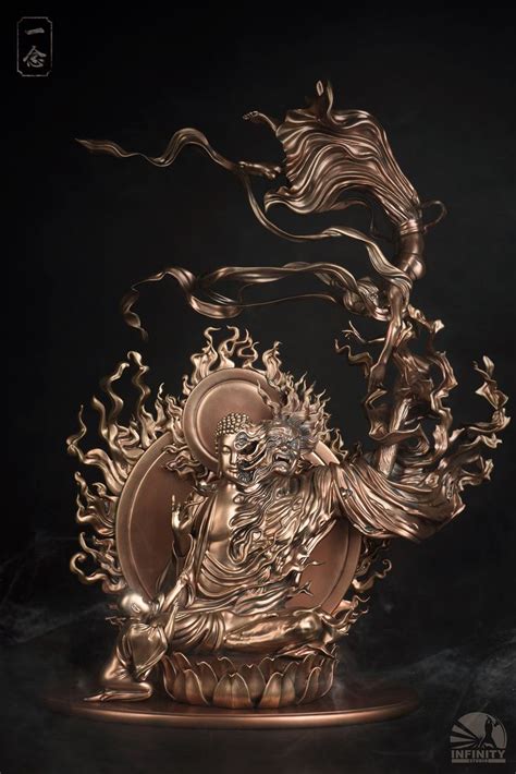 Artstation Buddha Or Devil Qi Sheng Luo Buddha Art Buddhist