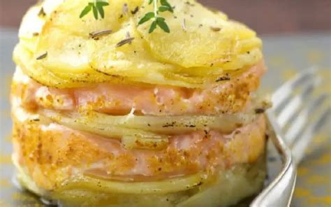 Millefeuille De Pomme De Terre Au Saumon Toutes Recettes