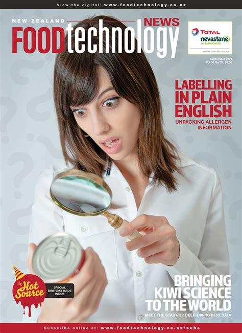 New Zealand Food Technology Latest News Since 1965