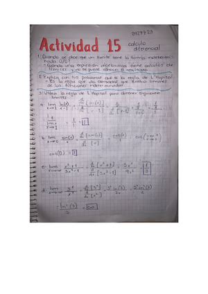 Act 5 Completo Cd Actividad 5 Calculo Diferencial Tecmilenio