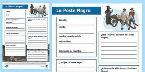 Ficha De Actividad La Peste Negra Hecho Por Educadores