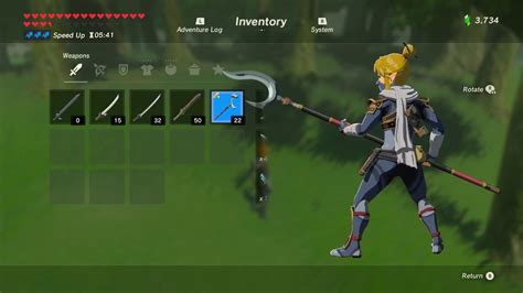 All Sheikah Weapons Complete Set Location Breath Of The Wild YouTube