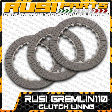 Gremlin Clutch Lining For Rusi Motorcycle Lazada Ph