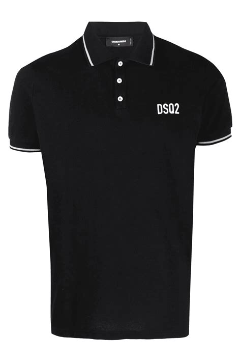 Dsquared2 Branded Polo Shirt Clothing From Circle Fashion Uk