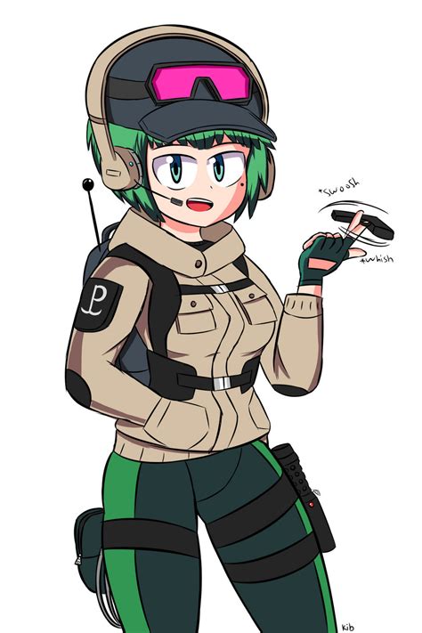 Ela Fanart 2018 By Kibbleznaut On Deviantart Rainbow Six Siege Art