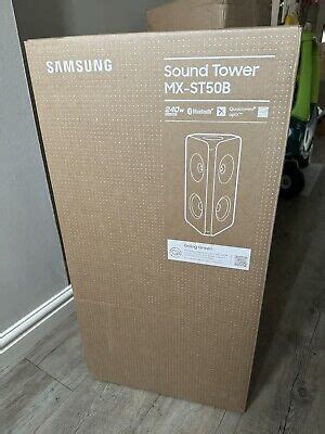 Samsung Mx St B Xu Bluetooth Megasound Party Speaker Black Rrp