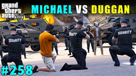 MICHAEL ARMY VS DUGGAN BOSS ARMY GTA V GAMEPLAY 258 GTA 5 YouTube