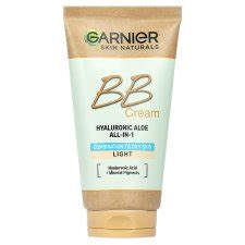 Garnier Skin Naturals Hyaluronic Aloe All In 1 Oil Free BB Cream Light