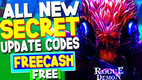 All New Secret Update Codes In Rogue Demon Codes Rogue Demon Codes