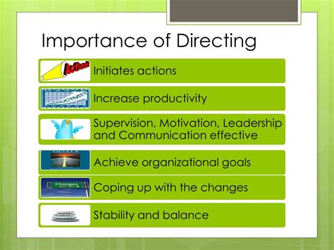 Importance Of Directing Case Study