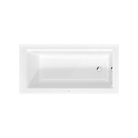 Duravit Architec Alcove Acrylic Soaking Tub With