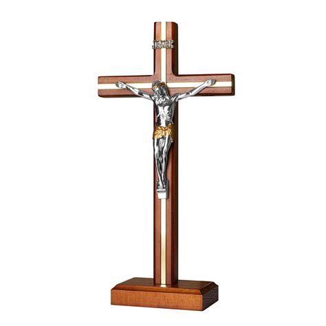 Buy Kuxbet Standing Crucifix Cross With Detachable Stand Inch