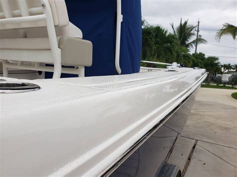 Robalo 245 Topside Boat Cleaning Mobile Boat Detailing