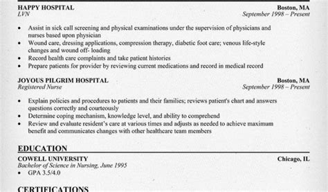 Lvn Student Resume Lvn Nurse Resume Sample For The Love Of Nursing