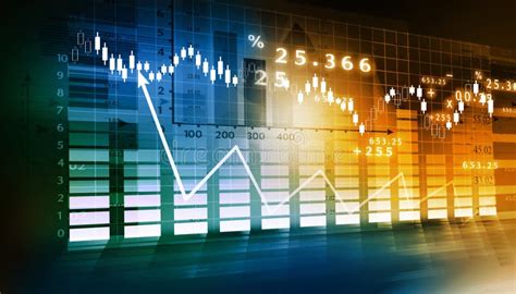 Grafico Del Mercato Azionario Illustrazione Di Stock Illustrazione Di Economico Dati 114191584