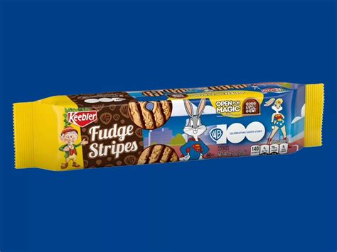 Keebler Launches Limited Edition Looney Tunesdc Mashup Fudge Stripe