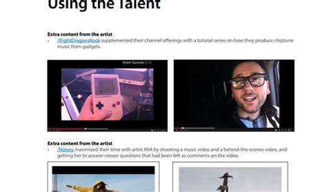 Youtube Specializes Creator Playbook For Individual Genres