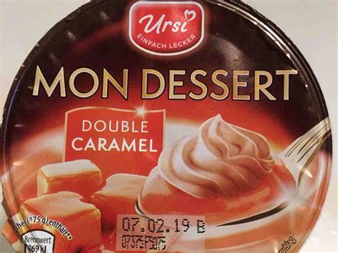 Aldi Mon Dessert Double Caramel Kalorien Desserts Fddb