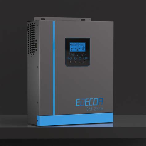 EDECOA 3000W Solar Wechselrichter Hybrid 2500W 24V Off Grid MPPT 80A 90