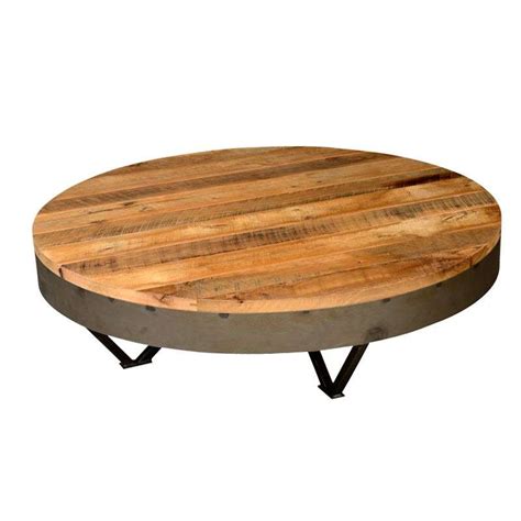 African Drum Coffee Table | The Metal Loft Collection - Corl Design