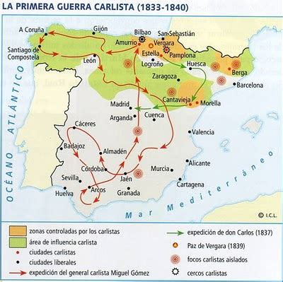 Historia Para Aburrir LOS CARLISTAS EN EL S XIX Y EN LA GUERRA CIVIL