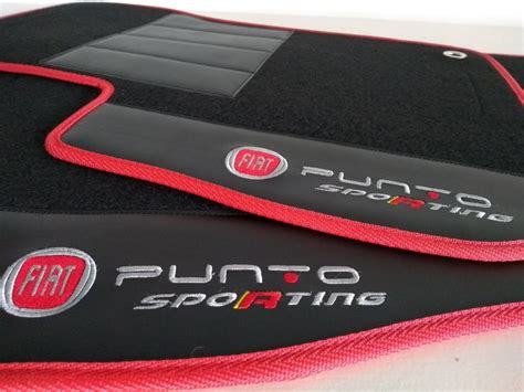 Jogo De Tapetes Fiat Punto Sporting Personalizados Elo