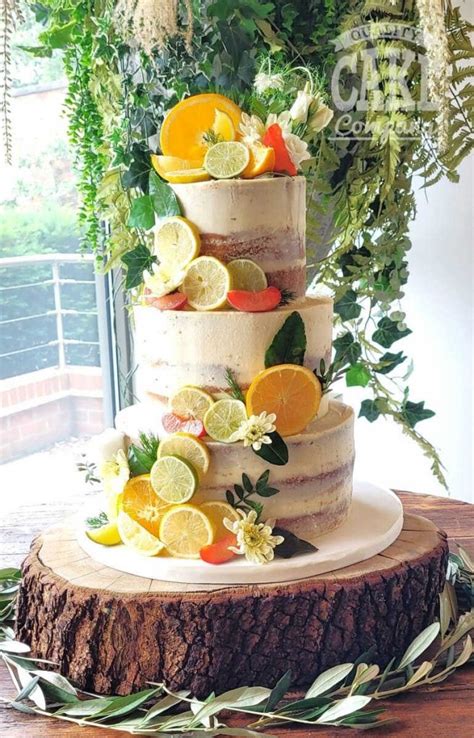 Semi Naked Wedding Cakes Quality Cake Company