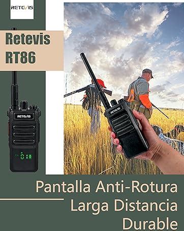 Retevis RT22 Radios de Comunicacion Mini Portátil Walkie Talkie Largo