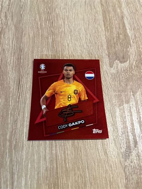 Topps Euro 2024 Gakpo Sp Ned Rare Selten Kaufen Auf Ricardo