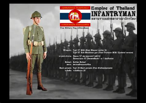 Thai Infantryman Ww2 By Longxiaolong On Deviantart