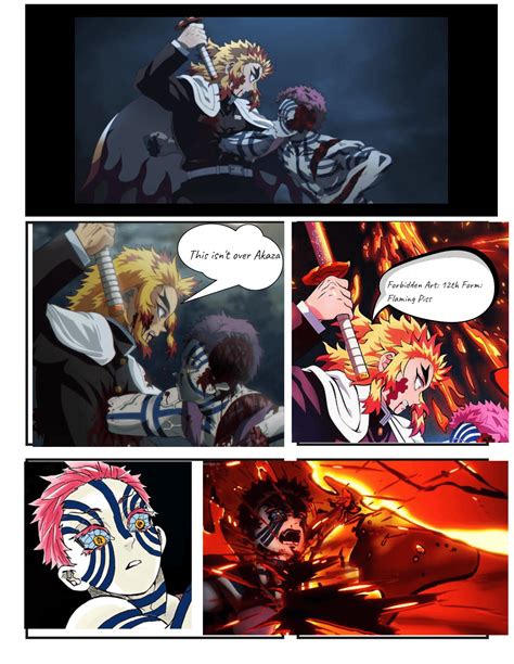 If Rengoku knew forbidden techniques and used them against Akaza : r