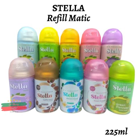 Jual Stella Refill Matic Ml Isi Ulang Pengharum Ruangan Semprot