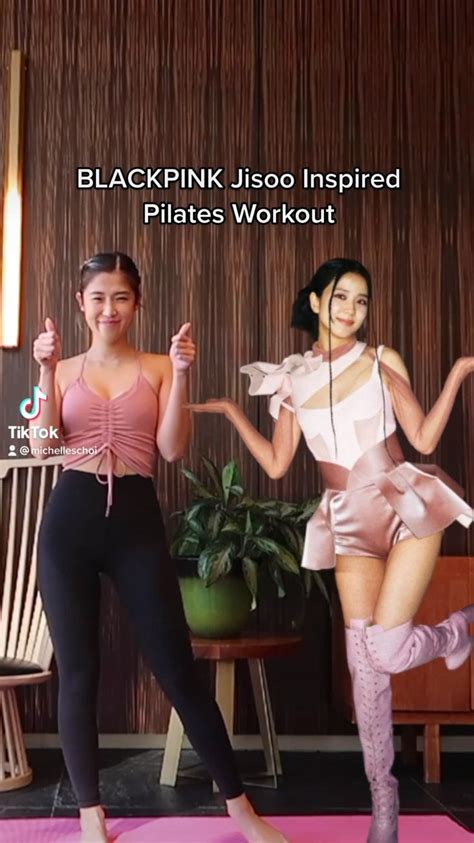 Blackpink Jisoo Inspired Pilates Workout Celebrity Workout Workout